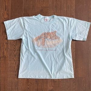 Vintage cat t shirt